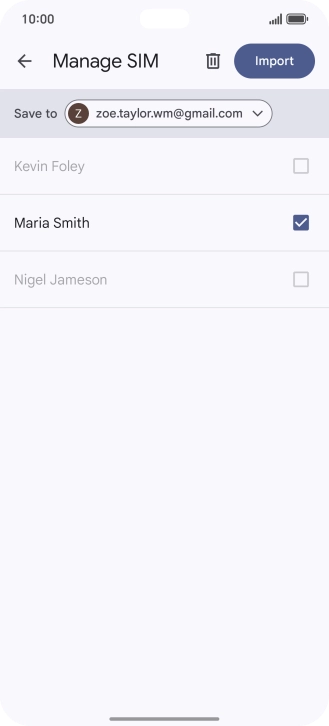 Press the drop down list next to 