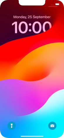 Slide your finger upwards starting from the bottom of the screen. Slide your finger upwards starting from the bottom of the screen.