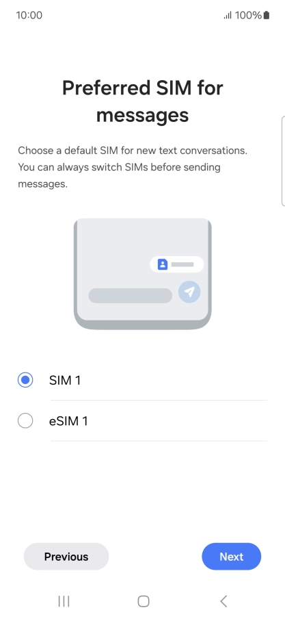 Press the required price plan.