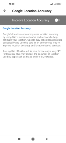 If you press the indicator next to 