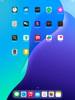 To add an application to Dock, press and hold the required application and drag it downwards to the left side of Dock.