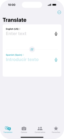 Press the first drop down list.