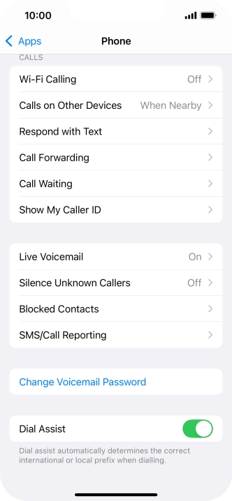 Press Silence Unknown Callers.