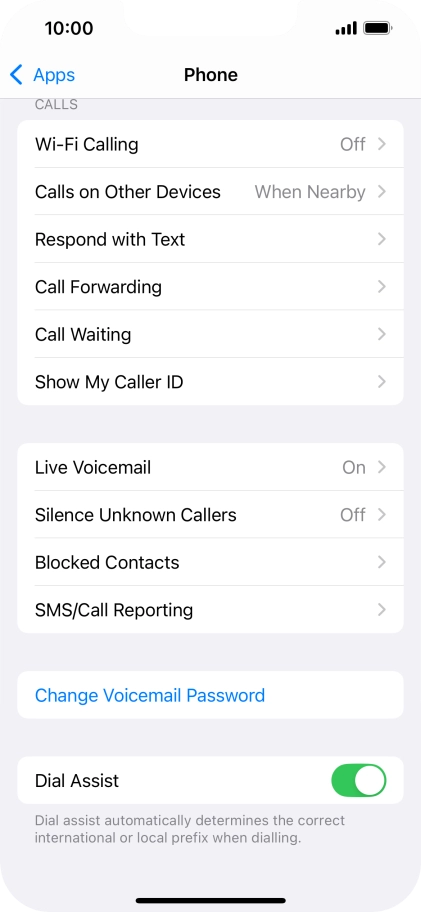 Press Silence Unknown Callers.