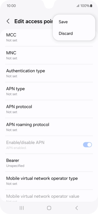 Press Save. Press Save.