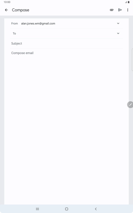 Press the field next to 