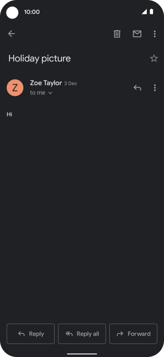 Press Reply.
