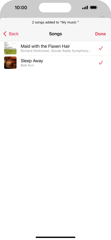 Press Done. Press Done.