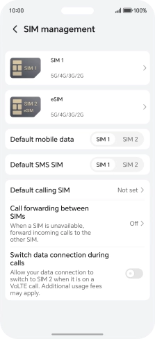 Press the required price plan.