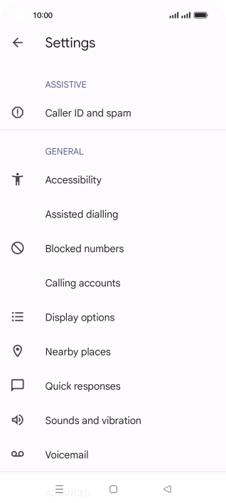 Press Calling accounts. Press Calling accounts.
