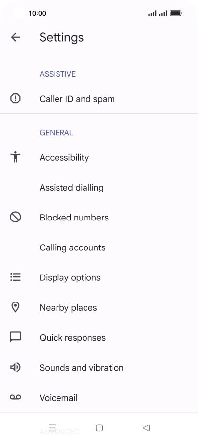 Press Calling accounts. Press Calling accounts.