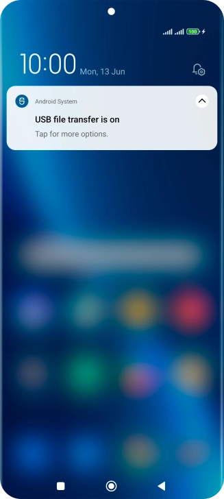 Press Tap for more options..