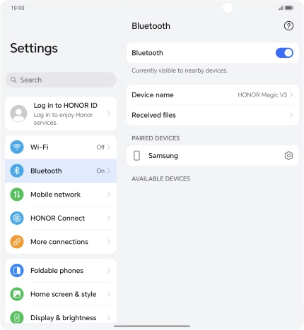 Slide your finger upwards starting from the bottom of the screen to return to the home screen.