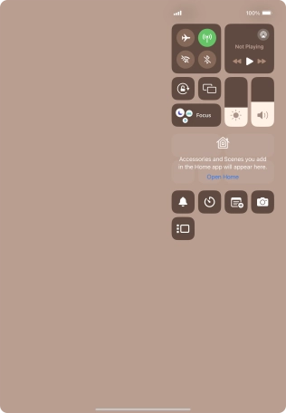Press the sound mode icon to turn silent mode on or off. Press the sound mode icon to turn silent mode on or off.