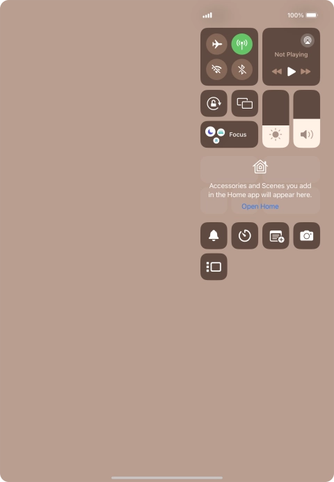 Press the sound mode icon to turn silent mode on or off. Press the sound mode icon to turn silent mode on or off.