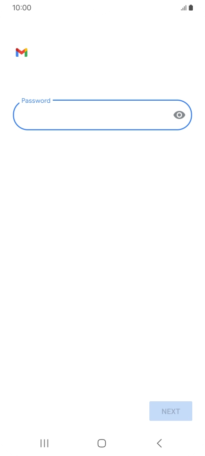 Press the field below 