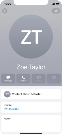 Slide your finger upwards starting from the bottom of the screen to return to the home screen.