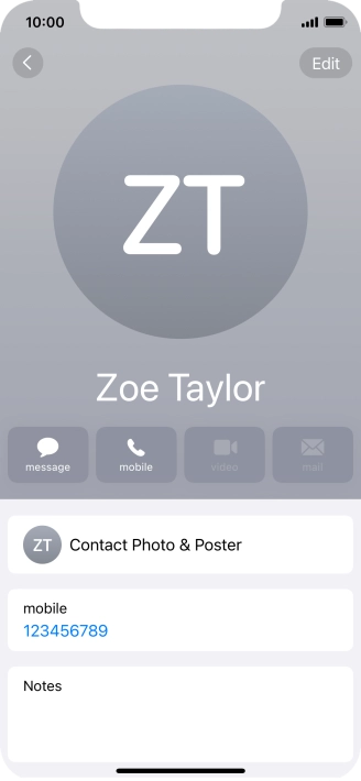 Slide your finger upwards starting from the bottom of the screen to return to the home screen.