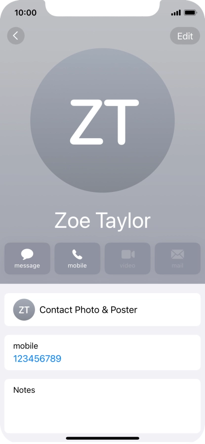 Slide your finger upwards starting from the bottom of the screen to return to the home screen.