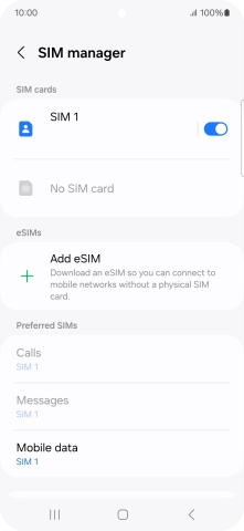 Press Add eSIM. Press Add eSIM.