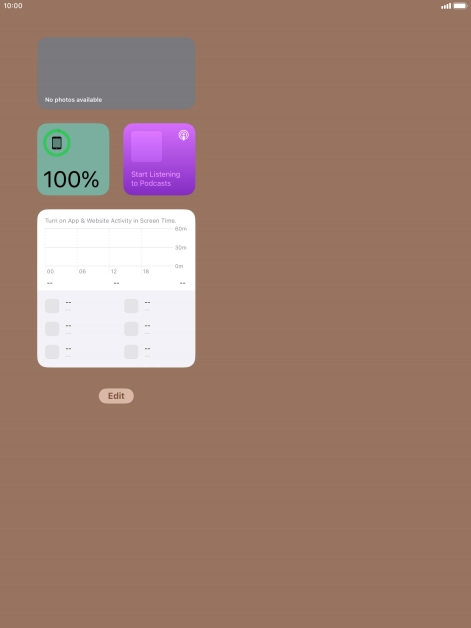 Press Edit. Press Edit.