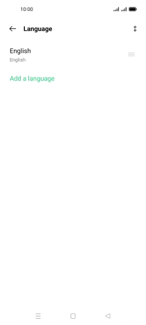 Press Add a language.