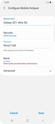 Press the field below Press the field below
