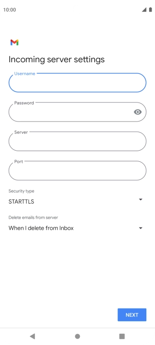 Press the field below Press the field below