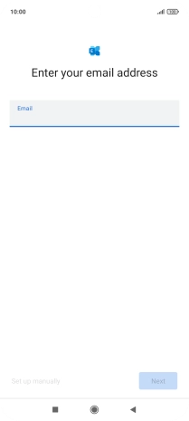 Press the field below 