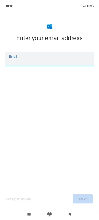 Press the field below 