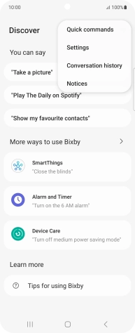 Press Settings. Press Settings.