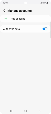 Press Add account. Press Add account.