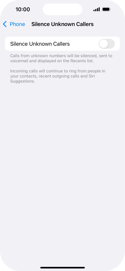 Press the indicator next to Press the indicator next to