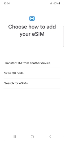 Press Scan QR code. Press Scan QR code.