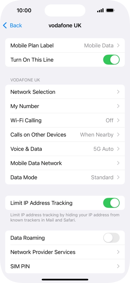 Press the indicator next to Press the indicator next to