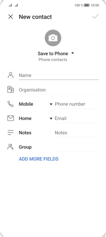 Press the drop down list next to 