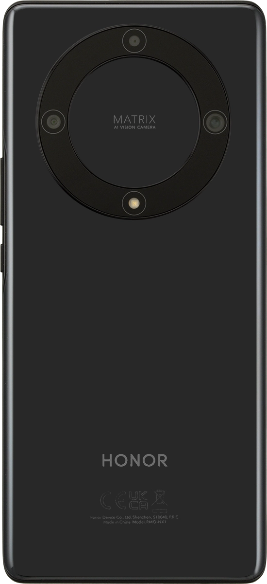 Point the camera lens at the back of your phone at the required object to take a picture or record a video clip.