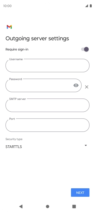 Press the indicator next to Press the indicator next to