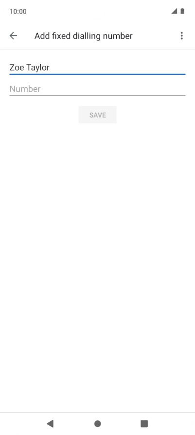 Press Number and key in the required phone number. Press Number and key in the required phone number.