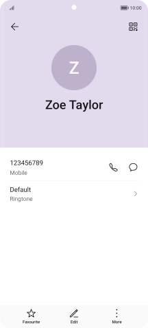 Slide your finger upwards starting from the bottom of the screen to return to the home screen.