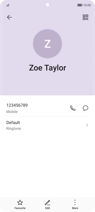 Slide your finger upwards starting from the bottom of the screen to return to the home screen.