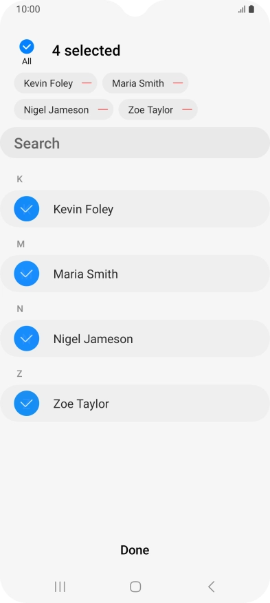 Press Done. Press Done.