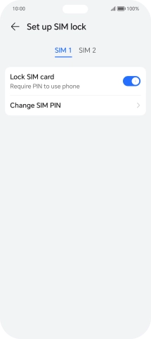 Press the indicator next to Press the indicator next to