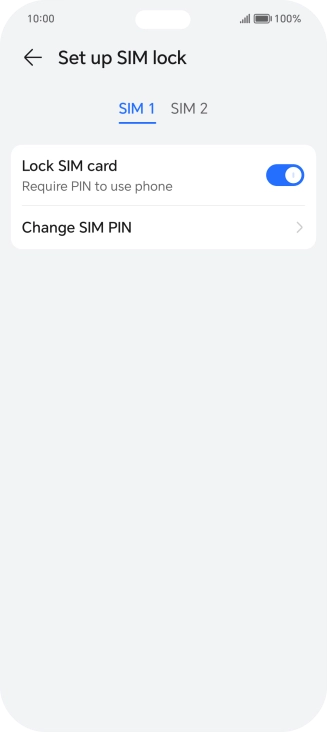 Press the indicator next to Press the indicator next to