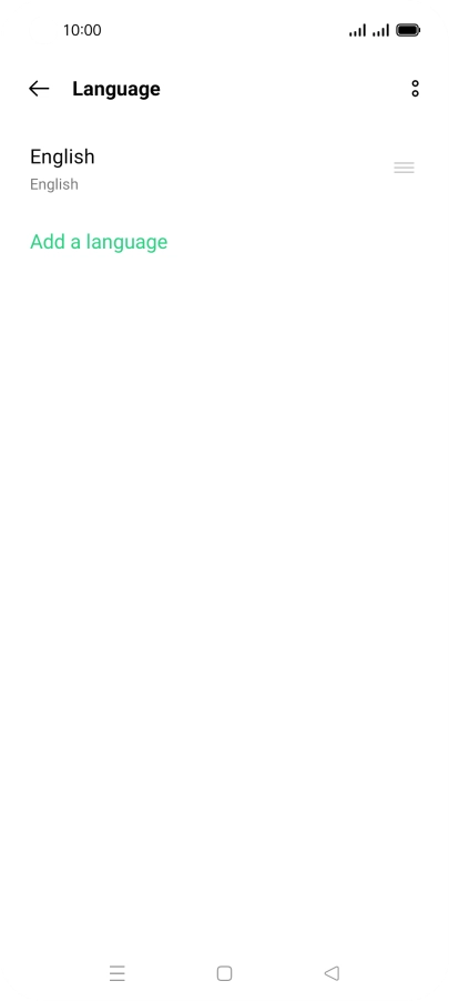 Press Add a language. Press Add a language.