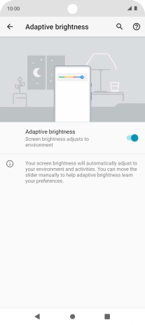 Press the indicator next to Press the indicator next to