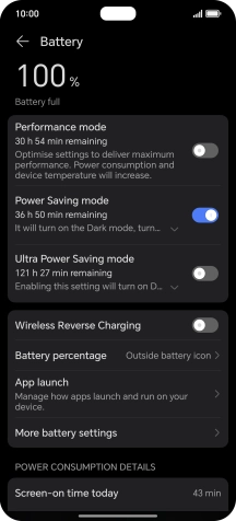 Slide your finger upwards starting from the bottom of the screen to return to the home screen.