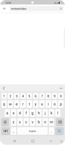 Key in the required search word and press the search icon. Key in the required search word and press the search icon.