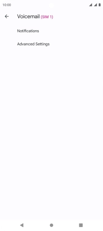 Press Advanced Settings.