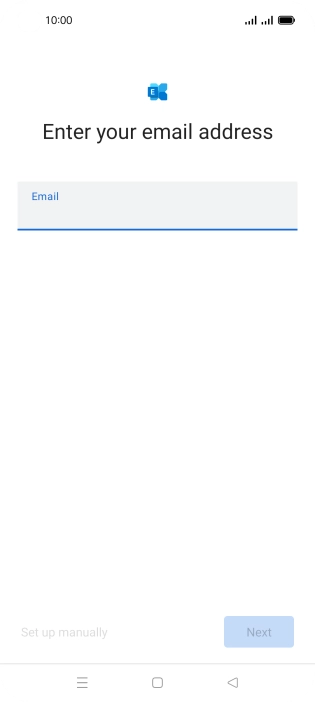 Press the field below 